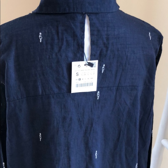 NWT Zara button down shirt - Picture 6 of 8